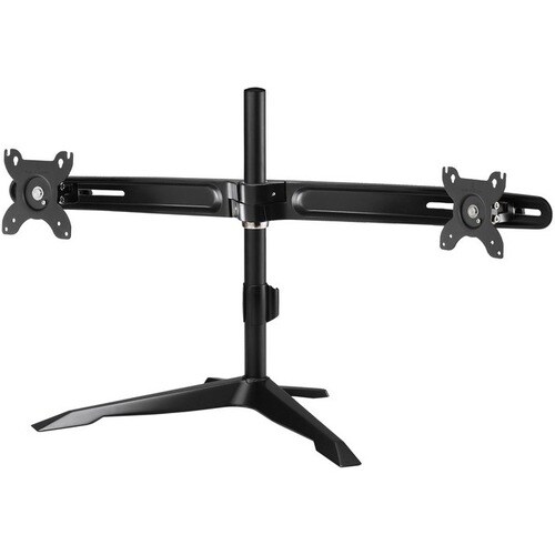 Amer Dual Monitor Stand Max 32" Display - Up to 32" Screen Support - 22.05 lb Load Capacity - 19.84" Height x 37.83" Width
