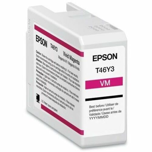 Epson UltraChrome PRO T46Y Original Inkjet Ink Cartridge - Vivid Magenta Pack - Inkjet