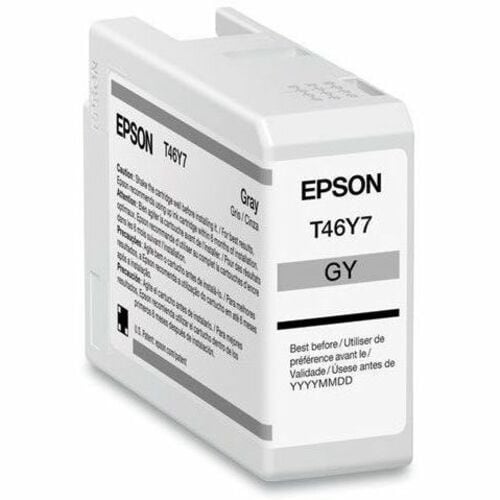 Epson UltraChrome PRO T46Y Original Inkjet Ink Cartridge - Gray Pack - Inkjet