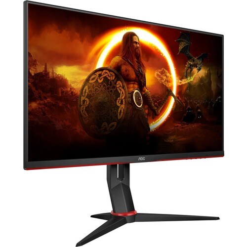 AOC AGON Q27G2U/BK 27" Class WQHD Monitor LCD para gaming - 16:9 - 68,6 cm (27") Viewable - Alinhamento vertical (VA) - WL