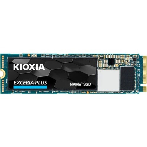 KIOXIA EXCERIA PLUS 2 TB Solid State Drive - M.2 2280 Internal - PCI Express NVMe (PCI Express NVMe 3.0 x4) - Notebook, De