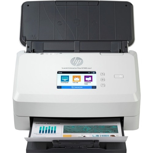 HP Scanjet Enterprise Flow N7000 snw1 Sheetfed Scanner - 600 x 600 dpi Optical - 48-bit Color - 8-bit Grayscale - 75 ppm (