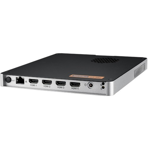 Advantech DS-082 Digital-Signage-Gerät - Ryzen - 4 GB DDR4 SDRAM - 128 GB SSD - 3840 x 2160 - 2160p - USB - HDMI - Seriell