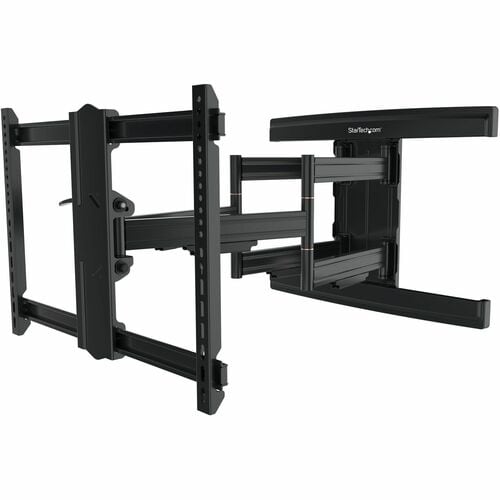 StarTech.com TV Wall Mount supports up to 100" VESA Displays - Low Profile Full Motion Large TV Wall Mount - Heavy Duty Ad