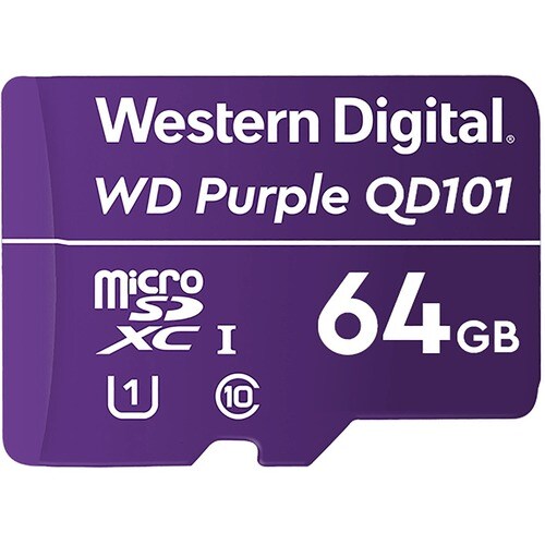 WD Purple 64 GB microSDXC - 3 Year Warranty