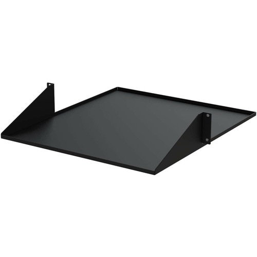 StarTech.com â€ŽCABSHF2POST2 2U Rackmount Rack-Regal für LAN-Schalter, Patchfeld, Server - 482,60 mm Rack Width - Schwarz 