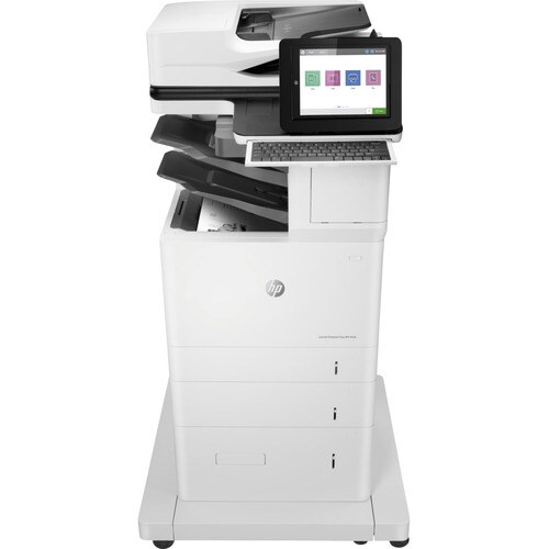 HP LaserJet Enterprise M636z Wireless Laser Multifunction Printer - Monochrome - Copier/Fax/Printer/Scanner - 71 ppm Mono 