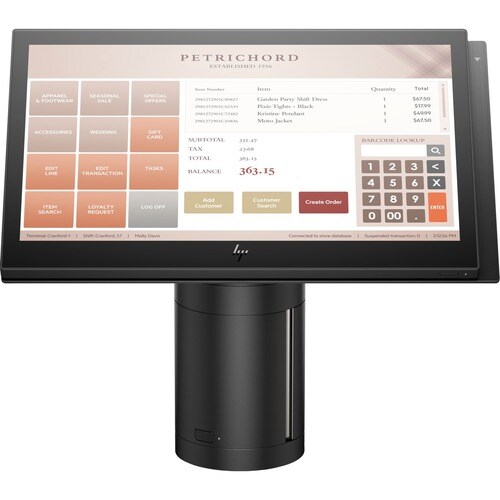 HP Engage One 145 POS Terminal - Intel Core i5 2.60 GHz - 8 GB DDR4 SDRAM 256 GB M.2/SATA - 35.6 cm (14") WLED Touchscreen