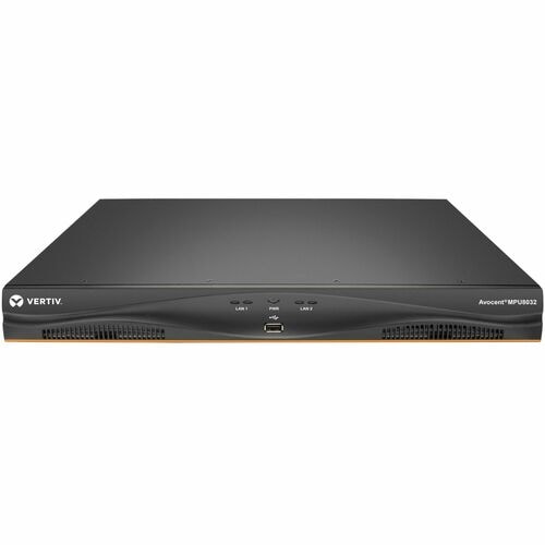 Vertiv Avocent MPU KVM Switch | 32 port | 8 Digital Path | Dual AC Power TAA - KVM over IP Switches| Remote Access to KVM,