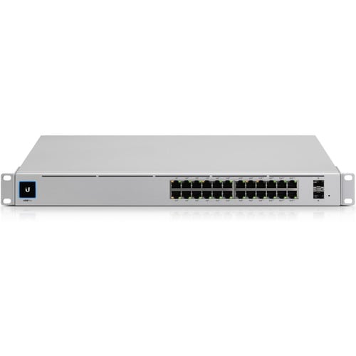 Ubiquiti USW-Pro-24-POE Layer 3 Switch - 24 Ports - Manageable - 3 Layer Supported - Modular - Optical Fiber, Twisted Pair