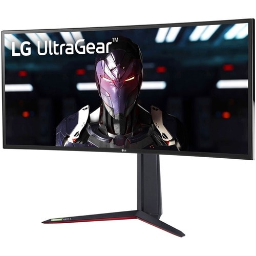 LG UltraGear 34GN850-B 34" Class UW-QHD Curved Screen Gaming LCD Monitor - 21:9 - Black, Red - 34" Viewable - Nano In-plan