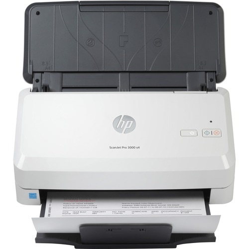 Escáner de superficie plana HP ScanJet Pro 3000 S4 - 600 ppp Óptico - 40 ppm (Mono) - 40 ppm (Color) - Escaneo dúplex - USB