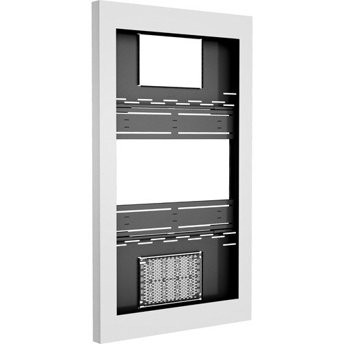 Chief Impact On-Wall Kiosk - Portrait 65"" White - 65"" (1651 mm) - Wall Mountable