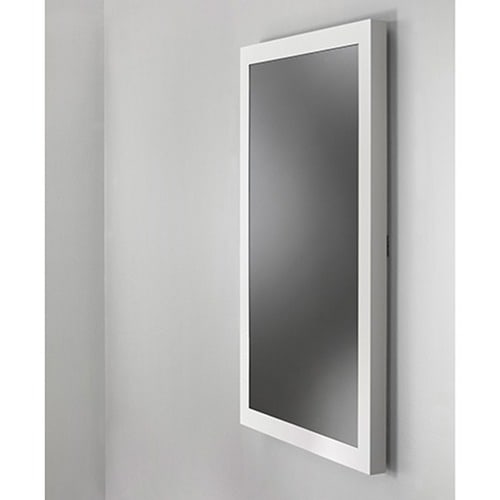 Chief Impact On-Wall Kiosk with Protective Glass - Portrait 42 Inch White - 42" (1066.80 mm) - Wall Mountable