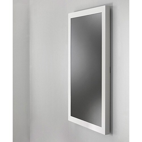 Chief Impact On-Wall Kiosk with Protective Glass - Portrait 47 Inch White - 47" (1193.80 mm) - Wall Mountable