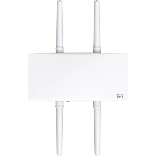 Meraki MR76 Dual Band IEEE 802.11 a/b/g/n/ac/ax 1.70 Gbit/s Wireless Access Point - Outdoor - 2.40 GHz, 5 GHz - 4 x Extern