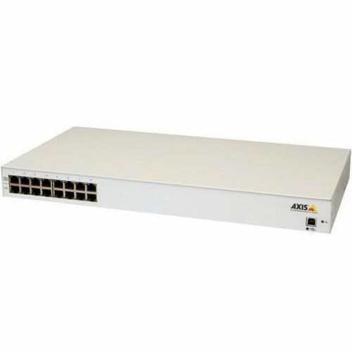 AXIS PoE Injector - 120 V AC, 230 V AC Input - 8 x RJ-45 Input Port(s) - 8 x RJ-45 Output Port(s) - 15.40 W - 1U