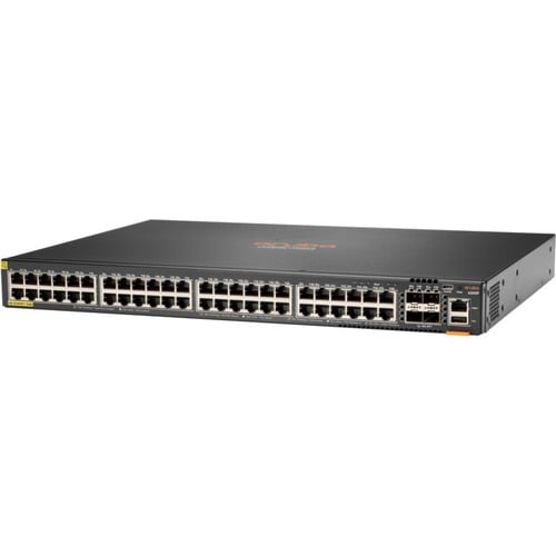 HPE 6200F 48G Class4 PoE 4SFP+ 740W Switch - 48 Ports - Manageable - 3 Layer Supported - Modular - Twisted Pair, Optical F