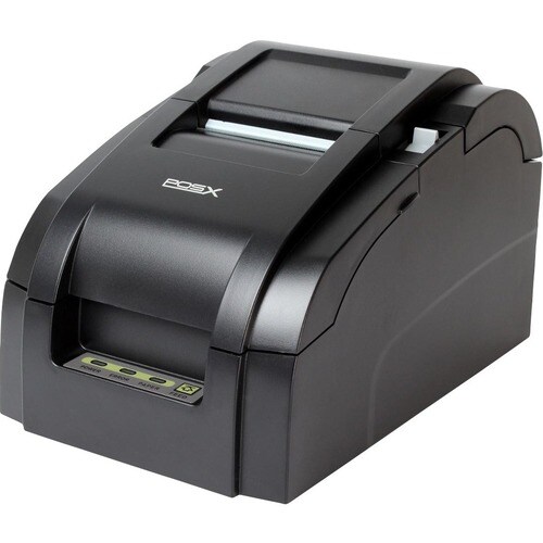 POS-X EVO Impact 912LB470200533 Thermal Transfer Printer - Monochrome - Receipt Print - Ethernet - With Cutter - Black - 5