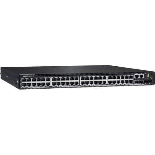 DELL EMC N2248X-ON 48X1/2.5G 4X25G 2X40G STACKING 1XAC PSU IO/PS AIRFLOW OS6