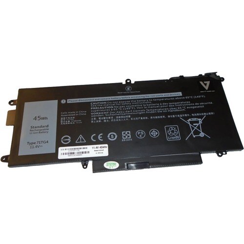 V7 D-CFX97-V7E Battery - 3-cell Lithium Ion (Li-Ion) - For Notebook - Battery Rechargeable - 11.4 V - 3745 mAh - 45 Wh She