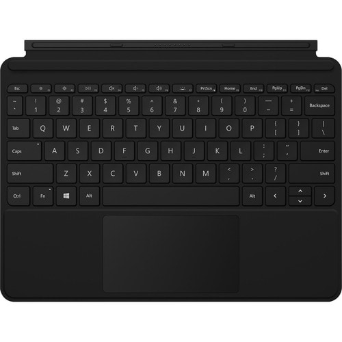 Microsoft Type Cover Keyboard/Cover Case Microsoft Surface Go 2, Surface Go Tablet - Black - Stain Resistant - MicroFiber 