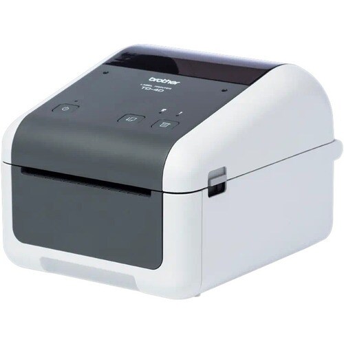 Brother TD-4420DN Secretária Impressora térmica direta - Monocromático - Impressão de etiqueta - USB - Série - 108.40 mm (