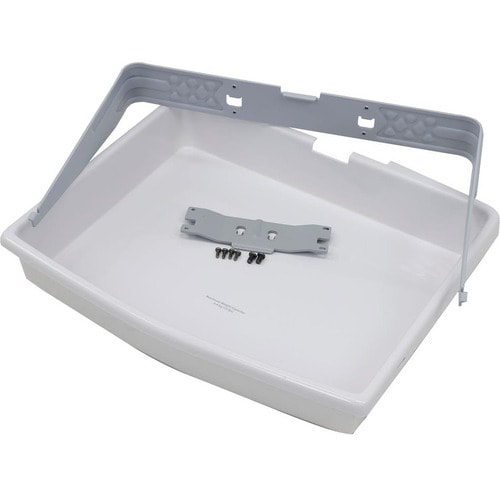 Ergotron Accessory Tray - 5.90 kg Load Capacity - 416.6 mm Width x 330.2 mm Depth x 76.2 mm Height - Plastic, Steel - Whit