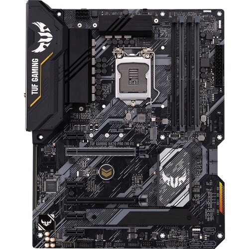TUF GAMING H470-PRO (WI-FI) Desktop Motherboard - Intel H470 Chipset - Socket LGA-1200 - Intel Optane Memory Ready - ATX -