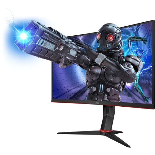 AOC C27G2ZE 27" Class Full HD Ecrã curvo Monitor LCD para gaming - 16:9 - 68.6 cm (27") Viewable - Alinhamento vertical (V