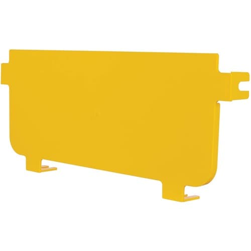 Tripp Lite by Eaton Toolless Raceway End Cap for Fiber Routing System 240mm 10in - End Cap - Yellow - Polyvinyl Chloride (