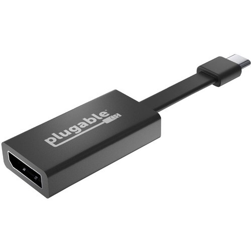 Plugable USB C to DisplayPort Adapter 4K 60Hz, Thunderbolt 3 to DisplayPort Adapter - Compatible with MacBook Pro, Windows
