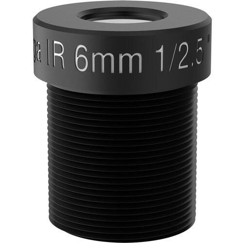 AXIS - 6 mmf/2 - Fixed Lens for M12-mount - Designed for Surveillance Camera