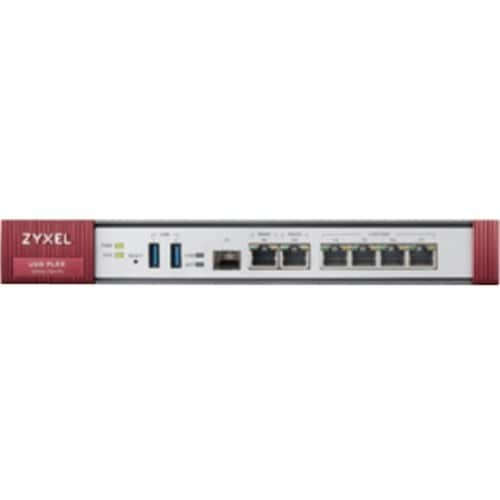 ZYXEL USG FLEX 200 Network Security/Firewall Appliance - 6 Port - 10/100/1000Base-T - Gigabit Ethernet - DES, AES (256-bit