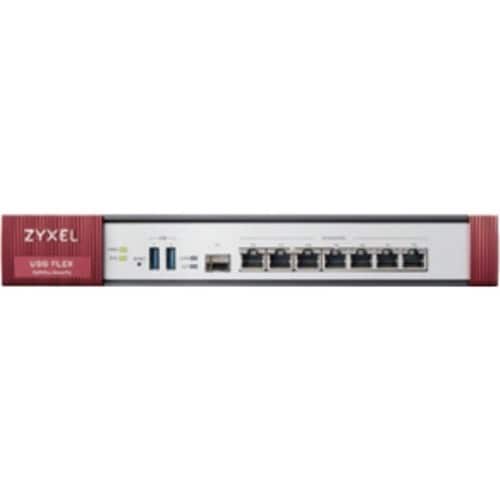 ZYXEL USG FLEX 500 Netzwerksicherheit-/Firewall-Gerät - 7 Anschluss - 10/100/1000Base-T - Gigabit-Ethernet - DES, 3DES, AE