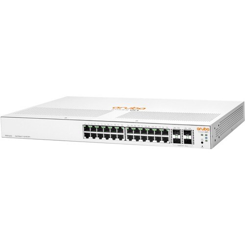 HPE Instant On 1930 24G 4SFP/SFP+ Switch - 24 Ports - Manageable - Gigabit Ethernet, 10 Gigabit Ethernet - 10/100/1000Base