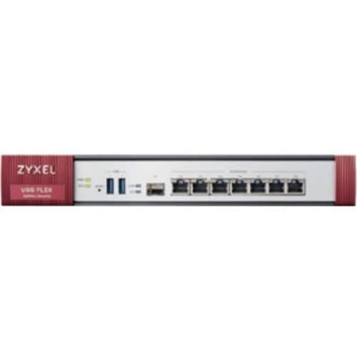 ZYXEL USG FLEX 500 Network Security/Firewall Appliance - 7 Port - 10/100/1000Base-T - Gigabit Ethernet - DES, 3DES, AES (2