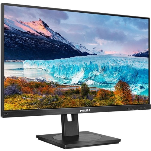 Philips 272S1AE 27" Class Full HD LCD Monitor - 16:9 - Textured Black - 68.6 cm (27") Viewable - In-plane Switching (IPS) 