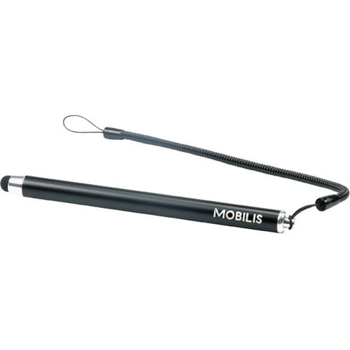 MOBILIS Stylus - 10 Paket - Kapazitiv Unterstützter Touchscreen-Typ - Metall - Mattschwarz - Smartphone, Tablet Unterstütz