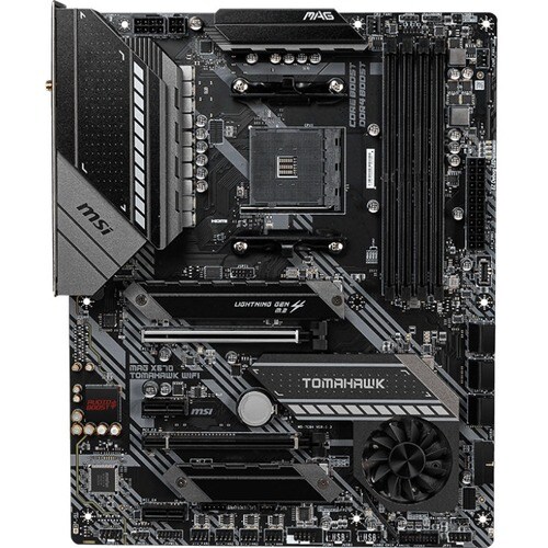 MSI MAG X570 TOMAHAWK WIFI Desktop-Mainboard - AMD Chipsatz - Sockel AM4 - ATX - 128 GB DDR4 SDRAM Maximaler Arbeitsspeich