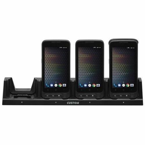 Custom America P Ranger Mobile POS/Tablets P-RANGER, 4 SLOT CRADLE REQ POWER & PLUG - ACCESSORY, P-RANGER, 4 SLOT CRADLE (