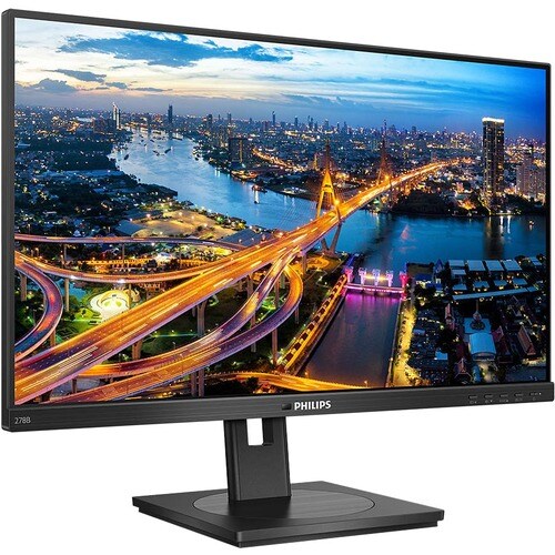 Philips 278B1 27" Class 4K UHD Monitor LCD - 16:9 - Preto - 68,6 cm (27") Viewable - Tecnologia IPS (In-plane switching) -