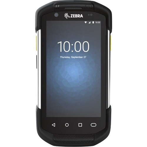 Zebra TC77 Handheld Terminal - 4 GB RAM - 32 GB Flash - 4.7" HD Touchscreen - Rear Camera - Android 11 - Wireless LAN - Bl