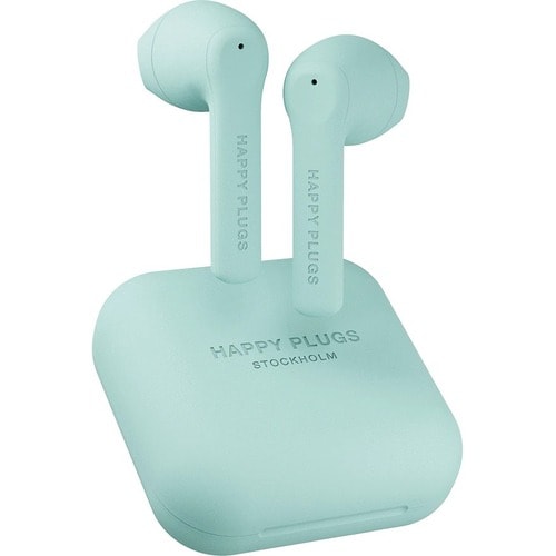 Happy Plugs Air 1 Go True Wireless Earbud Stereo Earset - Mint - Binaural - In-ear - Bluetooth - 16 Ohm - 20 Hz to 20 kHz