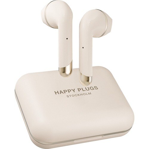 Happy Plugs Air 1 Plus True Wireless Earbud Stereo Earset - Gold - Binaural - In-ear - Bluetooth - 16 Ohm - 20 Hz to 20 kH