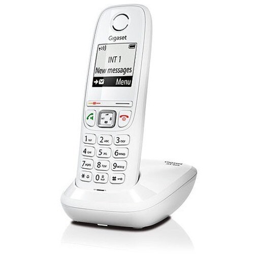 Gigaset AS405 DECT Cordless Phone - Cordless - Corded - 1 x Phone Line - 1 Simultaneous Calls - Speakerphone