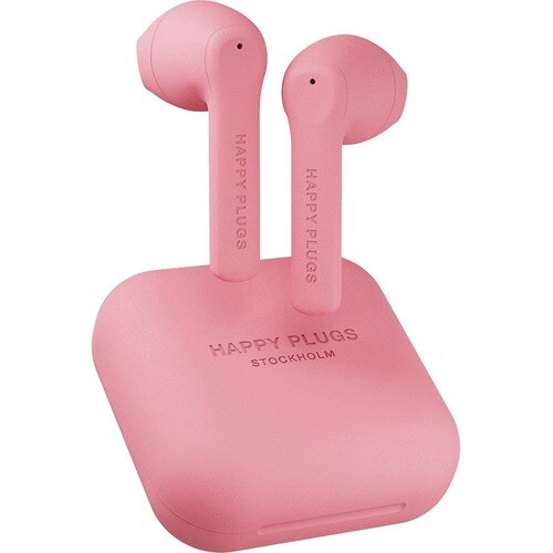 Happy Plugs Air 1 Go True Wireless Earbud Stereo Earset - Peach - Binaural - In-ear - Bluetooth - 16 Ohm - 20 Hz to 20 kHz