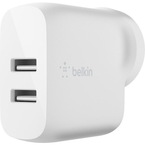 Belkin BOOST↑CHARGE 24 W AC Adapter - 1 Pack - USB - For Smartphone, Tablet PC, Power Bank, Mobile Device - 4.80 A Output 