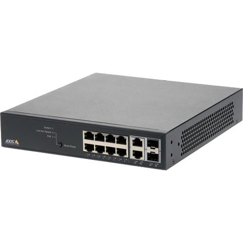AXIS T8508 8 Ports Manageable Ethernet Switch - Gigabit Ethernet - 10/100/1000Base-T, 100Base-TX - 2 Layer Supported - Mod