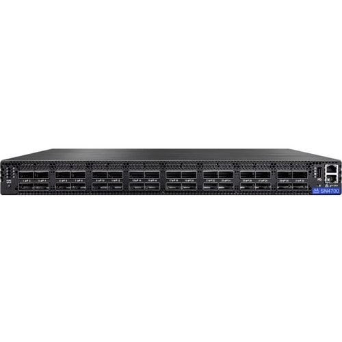 Mellanox Spectrum-3 MSN4700-WS2F Ethernet Switch - 4 Layer Supported - Modular - Optical Fiber - 1U - Rack-mountable, DIN 